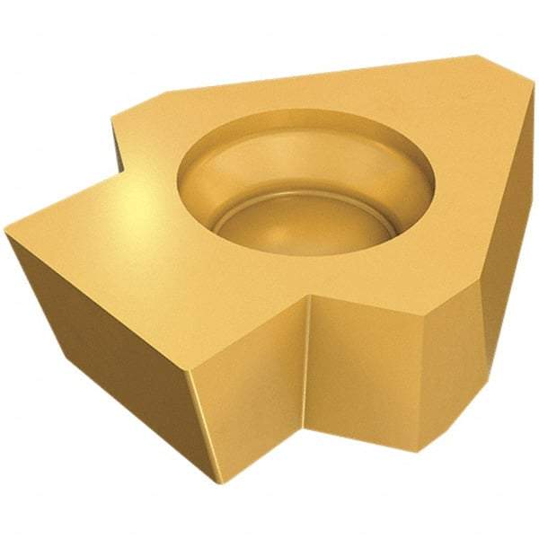 Iscar - 13-7.98-0.2XNUWB 13 Grade IC908, 7.98mm Cutting Width Carbide Grooving Insert - 4.1mm Max Depth of Cut, 0.2mm Corner Radius, TiAlN Finish - Industrial Tool & Supply