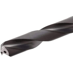 Iscar - 10mm 140° Solid Carbide Jobber Drill - TiAlN Finish, Right Hand Cut, Spiral Flute, Straight Shank, 103mm OAL, Standard Point - Industrial Tool & Supply