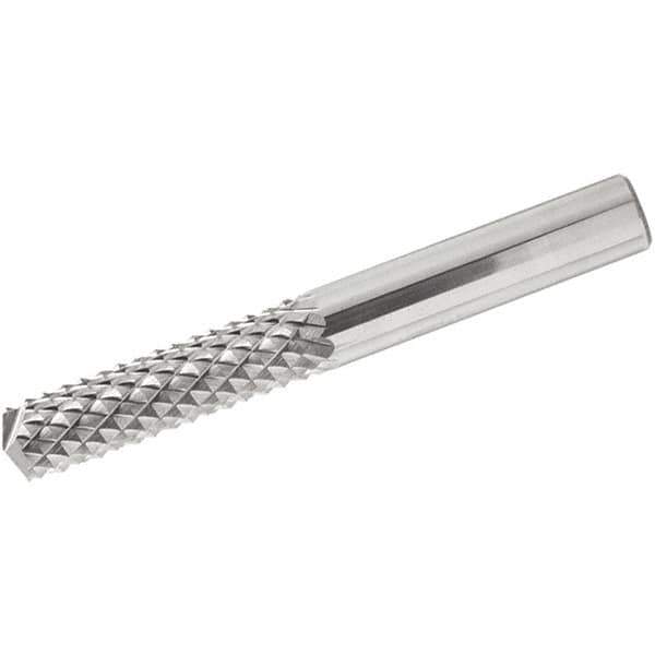 Iscar - 10mm Cutting Diam x 20mm Length of Cut, 6 Flute, Compression Spiral Router Bit - Uncoated, Right Hand Cut, Solid Carbide, 72mm OAL x 10mm Shank Diam, Square End - Industrial Tool & Supply