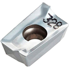 Iscar - APKR53 HM Grade IC28 Carbide Milling Insert - Uncoated - Industrial Tool & Supply