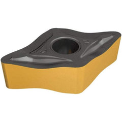 Iscar - DNMX444 Grade IC8150 Carbide Turning Insert - TiCN/Al2O3/TiN Finish, 55° Diamond, 1/2" Inscr Circle, 1/4" Thick, 1.6mm Corner Radius - Industrial Tool & Supply