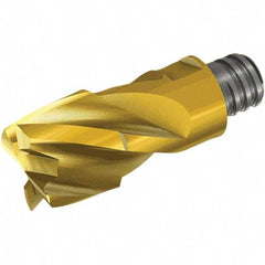 Iscar - MM ET CF Grade IC908 Carbide End Milling Tip Insert - TiAlN Finish, 8 Flutes, 11mm Cutting Diam, 3.5mm Depth of Cut, 16.5mm Extension, 0.039" Cnr Rad - Industrial Tool & Supply