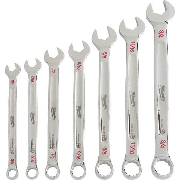 Milwaukee Tool - Wrench Sets Tool Type: Combination Wrench System of Measurement: Inch - Industrial Tool & Supply