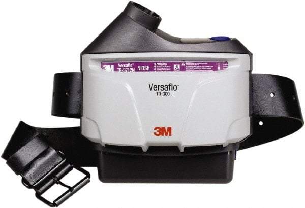 3M - Belt Mounted PAPR Motor Blower Unit - Rechargeable Lithium-Ion Battery, Series TR-300 - Industrial Tool & Supply