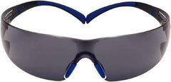 3M - Brown Lenses, Frameless Safety Glasses - Anti-Fog, Brown, Black Frame, Size Universal, Wrap Around - Industrial Tool & Supply