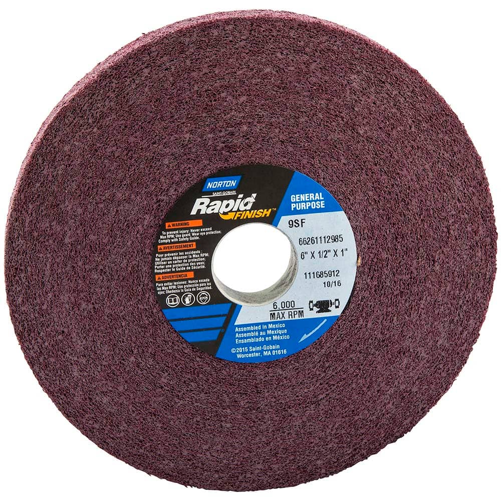 Norton - Deburring Wheels Wheel Type: Convolute Wheel Diameter (Inch): 6 - Industrial Tool & Supply