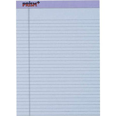 TOPS - 50 Sheet, 8-1/2 x 11-3/4", Legal/Wide (Style) Legal Pad - Pastel Orchid - Industrial Tool & Supply