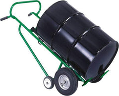 Valley Craft - 1,000 Lb Load Capacity, 30 & 55 Gal Drum Hand Truck - For 30 Gal & 55 Gal Drums - Industrial Tool & Supply