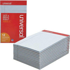 UNIVERSAL - 50 Sheet, 5 x 8", Narrow Note Pad - Orchid - Industrial Tool & Supply