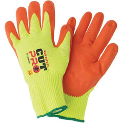MCR Safety - Size XL, ANSI Cut Lvl A6, Puncture Lvl 4, Abrasion Lvl 6, Nitrile Coated Synthetic Cut Resistant Gloves - Industrial Tool & Supply