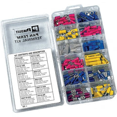 Panduit - 161 Piece, Terminal Kit - Industrial Tool & Supply