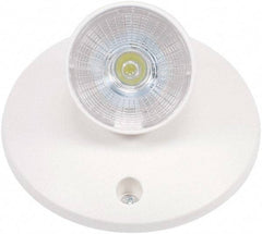 Philips - 1 Head, 3.6V, Thermoplastic, LED Emergency Light - 2 Watts, 4" Long x 4" High x 7" Wide, Battery Not Included - Industrial Tool & Supply