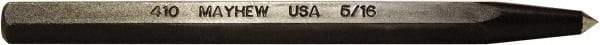 Mayhew - 3/16" Prick Punch - 4-1/2" OAL, Alloy Steel - Industrial Tool & Supply