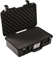Pelican Products, Inc. - 12-51/64" Wide x 6-57/64" High, Aircase w/Foam - Black - Industrial Tool & Supply