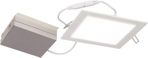 Philips - 6" Wide LED Downlight - 15 Watt, IC Rated, Aluminum, New Construction Housing - Industrial Tool & Supply