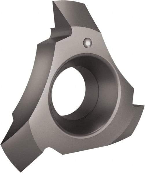 Vargus - 1 to 1.5mm Pitch, 24-16 TPI, Internal Thread, Partial Profile 60° Standard, 7VI VTX Grade Thread Mill Insert - Carbide, TiAlN Coating - Industrial Tool & Supply