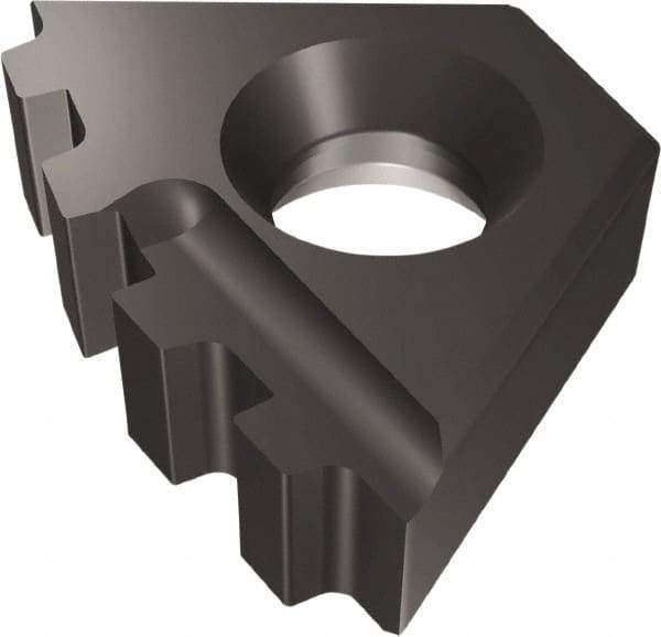 Vargus - 14DER External Right Hand 5 BUT Laydown Threading Insert - Grade VTX, TiAlN Coated Carbide - Industrial Tool & Supply