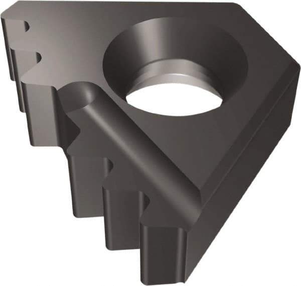 Vargus - 14DER External Right Hand 10 API Round Laydown Threading Insert - Grade VTXP, TiAlN Coated Carbide - Industrial Tool & Supply