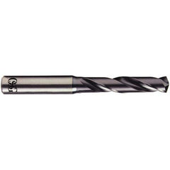 OSG - 10.7mm 140° Solid Carbide Jobber Drill - Industrial Tool & Supply