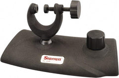 Starrett - Micrometer Stand - Use with 3206 Series Outside Micrometer Stands - Industrial Tool & Supply