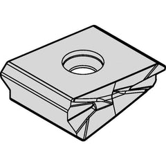 Kennametal - LNPU863 HD Grade KC725M Carbide Milling Insert - TiN/TiCN/TiN Finish, 0.3937" Thick, 1.2mm Corner Radius - Industrial Tool & Supply