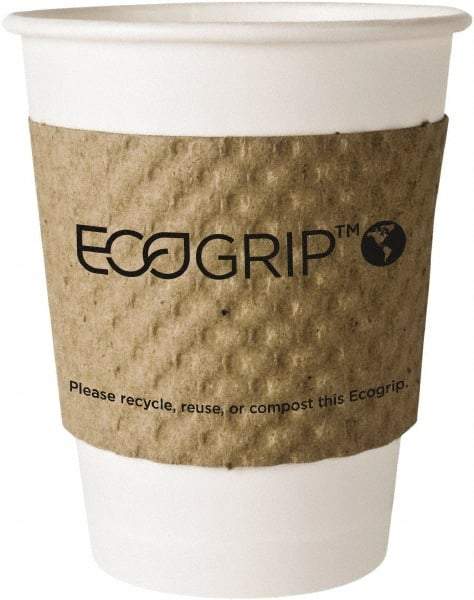 ECO PRODUCTS - EcoGrip Hot Cup Sleeves - Renewable & Compostable, 1300/CT - Industrial Tool & Supply
