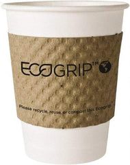 ECO PRODUCTS - EcoGrip Hot Cup Sleeves - Renewable & Compostable, 1300/CT - Industrial Tool & Supply