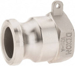 Dixon Valve & Coupling - 1" Stainless Steel Cam & Groove Suction & Discharge Hose Male Adapter Female NPT Thread - Part A, 1" Thread, 250 Max psi - Industrial Tool & Supply