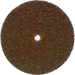 Norton - 4-1/2" Diam, Aluminum Oxide Hook & Loop Disc - Coarse Grade, Nonwoven, - Industrial Tool & Supply