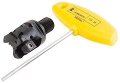 Kennametal - 20mm Cutting Diam, 0.7874" Max Depth of Cut, Modular Connection Indexable Copy End Mill - 3 Inserts, RP.N 0602.. Insert, KIPR Toolholder, Through Coolant - Industrial Tool & Supply