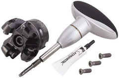 Kennametal - 63mm Cut Diam, 10mm Max Depth, 22mm Arbor Hole, 4 Inserts, RCGX 2006... Insert Style, Indexable Copy Face Mill - KSRM Cutter Style, 21,900 Max RPM, 50mm High, Through Coolant, Series Beyond Blast KSRM - Industrial Tool & Supply