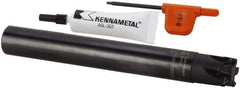 Kennametal - 18.92mm Cut Diam, 6.93mm Max Depth of Cut, 3/4" Shank Diam, 6" OAL, Indexable Square Shoulder End Mill - EP.. 0708.. Inserts, Cylindrical Shank, 0° Lead Angle, Through Coolant, Series Mill 1-07 - Industrial Tool & Supply