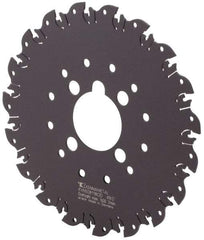 Kennametal - Arbor Hole Connection, 1/8" Cutting Width, 2-1/4" Depth of Cut, 8" Cutter Diam, 2" Hole Diam, 19 Tooth Indexable Slotting Cutter - KVNS Toolholder, OD 3118.. Insert - Industrial Tool & Supply