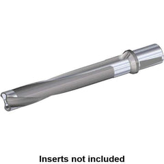 Kennametal - Series KSEM Plus, Head Connection FDS45, 3xD, 50mm Shank Diam, Drill Body - 206mm Drill Body Length to Flange, WD Toolholder, 274mm OAL, 206mm Drill Body Length, 122mm Flute Length, Whistle Notch Shank, Through Coolant - Industrial Tool & Supply