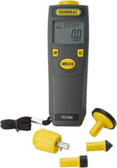 General - Tachometers Type: Rotary Adapter Minimum Measurement (RPM): 6.00 - Industrial Tool & Supply