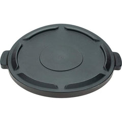 O-Cedar - Round Lid for Use with 44 Gal Round Trash Cans - Black, Plastic, For O-Cedar 6844 - Industrial Tool & Supply