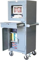 Strong Hold - Computer Cabinets Type: Mobile Computer Cabinet Width (Inch): 26 - Industrial Tool & Supply