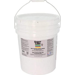 Synco Chemical - 30 Lb Pail Synthetic General Purpose Grease - Translucent White, Food Grade, 450°F Max Temp, NLGIG 00, - Industrial Tool & Supply