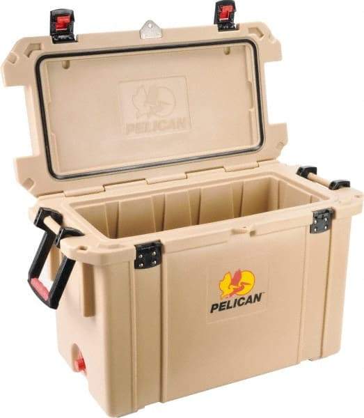 Pelican Products, Inc. - 95 Qt Cooler - Polyurethane, Tan - Industrial Tool & Supply