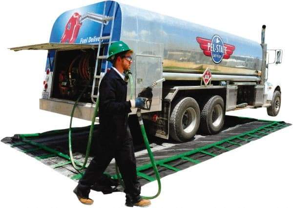 UltraTech - 8,078 Gal PVC Ultra-Spill Berm - 1' High x 15' Wide x 72" Long - Industrial Tool & Supply