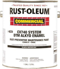 Rust-Oleum - 128 oz Red Paint Powder Coating - 265 to 440 Sq Ft Coverage - Industrial Tool & Supply