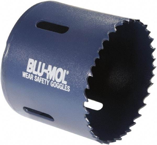 Disston - 55mm Diam, 1-7/8" Cutting Depth, Hole Saw - Bi-Metal Saw, Toothed Edge - Industrial Tool & Supply
