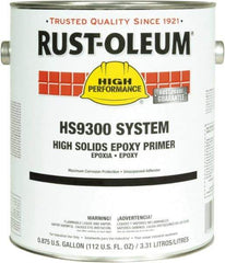 Rust-Oleum - 1 Gal Red Epoxy Primer - 275 to 475 Sq Ft Coverage, 415 gL Content, Quick Drying, Interior/Exterior - Industrial Tool & Supply