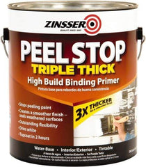 Rust-Oleum - 1 Gal White Peel Stop Primer - 50 to 200 Sq Ft Coverage, <100 gL Content, Quick Drying, Interior/Exterior - Industrial Tool & Supply