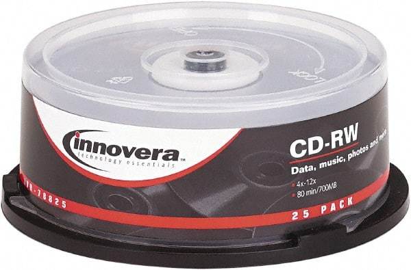 innovera - CD-RW Discs - Industrial Tool & Supply