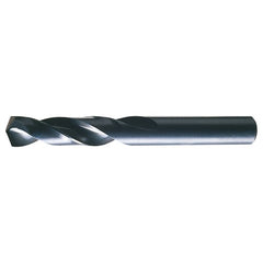 13.00mm RHS / RHC HSS 135 Degree Split Point Heavy Duty Screw Machine Length Drill - Steam Oxide - Exact Industrial Supply