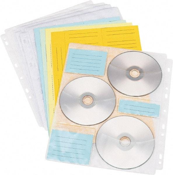 innovera - 10 Piece Clear Double Sided Refill Sheet - 11-7/8" High x 11-1/2" Wide - Industrial Tool & Supply