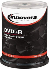 innovera - DVD+R Discs - Use with CD, DVD Drives - Industrial Tool & Supply