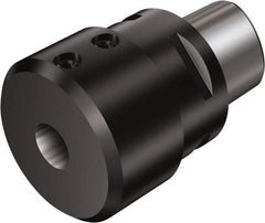 Sandvik Coromant - C6;25 System Size, Modular Tool Holding System Adapter - 98mm Projection, 63mm Body Diam, 136mm OAL, Through Coolant - Exact Industrial Supply