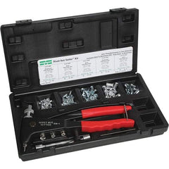 Marson - Riveter Kits Type: Manual Rivet Nut Tool Kit Minimum Size (Inch): #8 - Industrial Tool & Supply